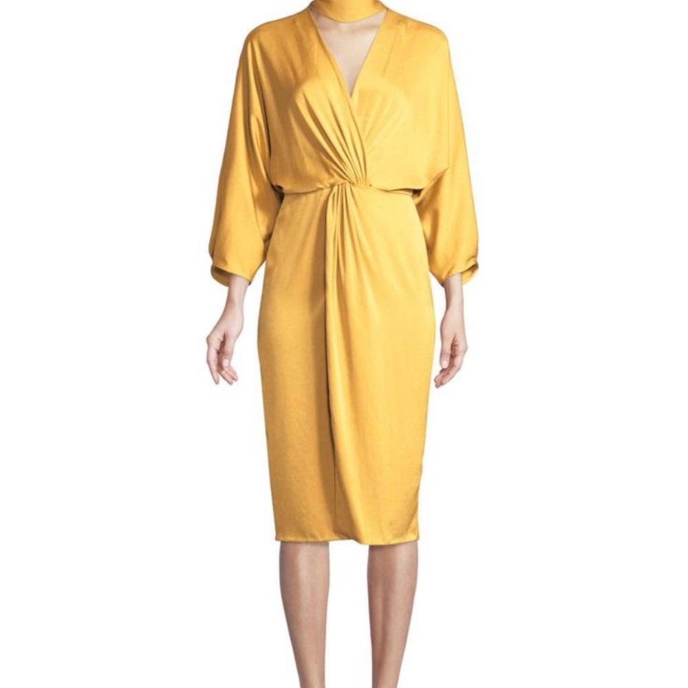 Diane Von Furstenberg Yellow Dress